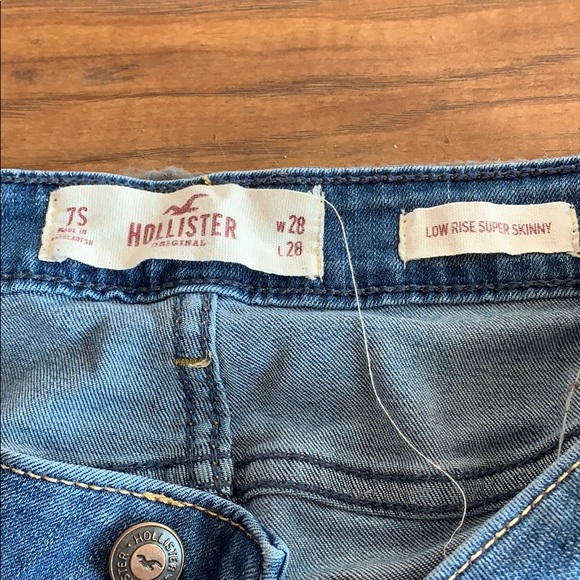 Low rise super skinny ripped jeans - Picture 2 of 4